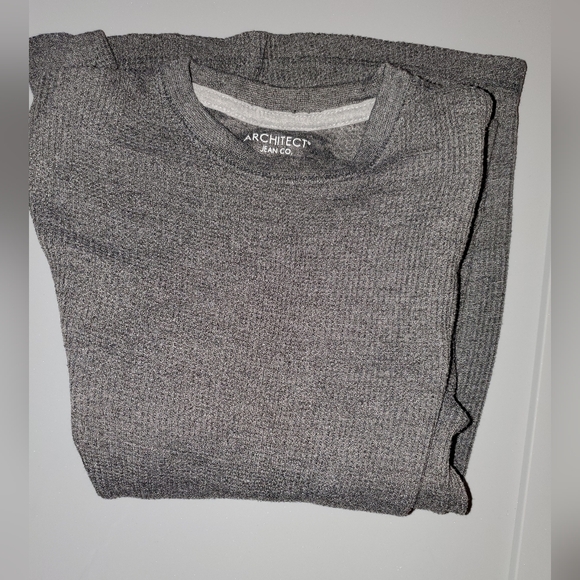 177- Architect Boy's long sleeve tee gray sz 10/12 - Picture 1 of 3